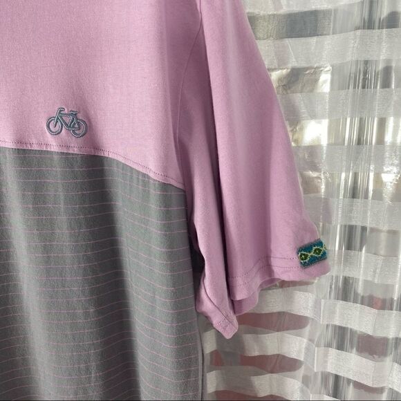 Nomad Tribe Pink/Grey TShirt  - Picture 4 of 7